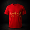 43VER $0LID RED Short Sleeve T-Shirt [GOLD EDITION}