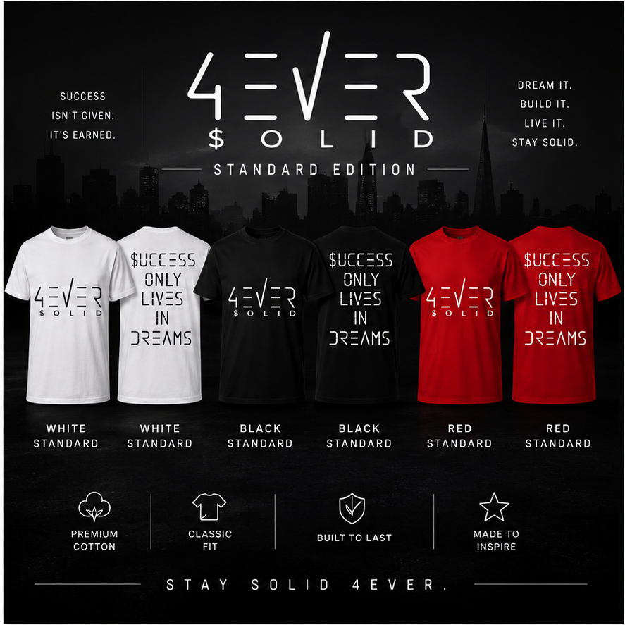 43VER $0LID Short Sleeve T-Shirt (BLACK)