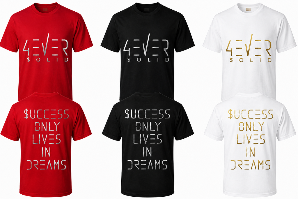 43VER $0LID BLACK Short Sleeve T-Shirt [PLATINUM EDITION]