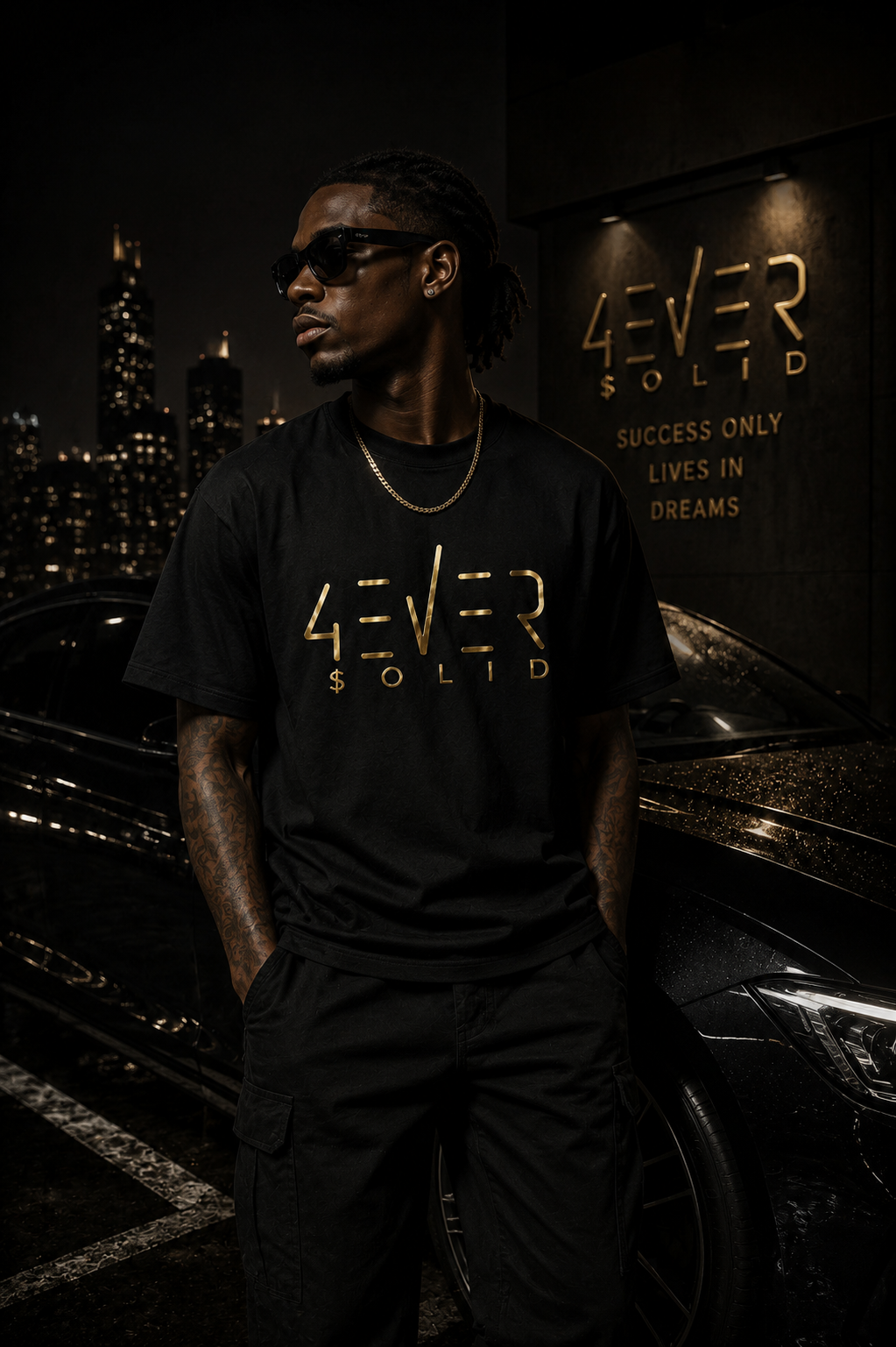 43VER 0LID RED Short Sleeve T-Shirt