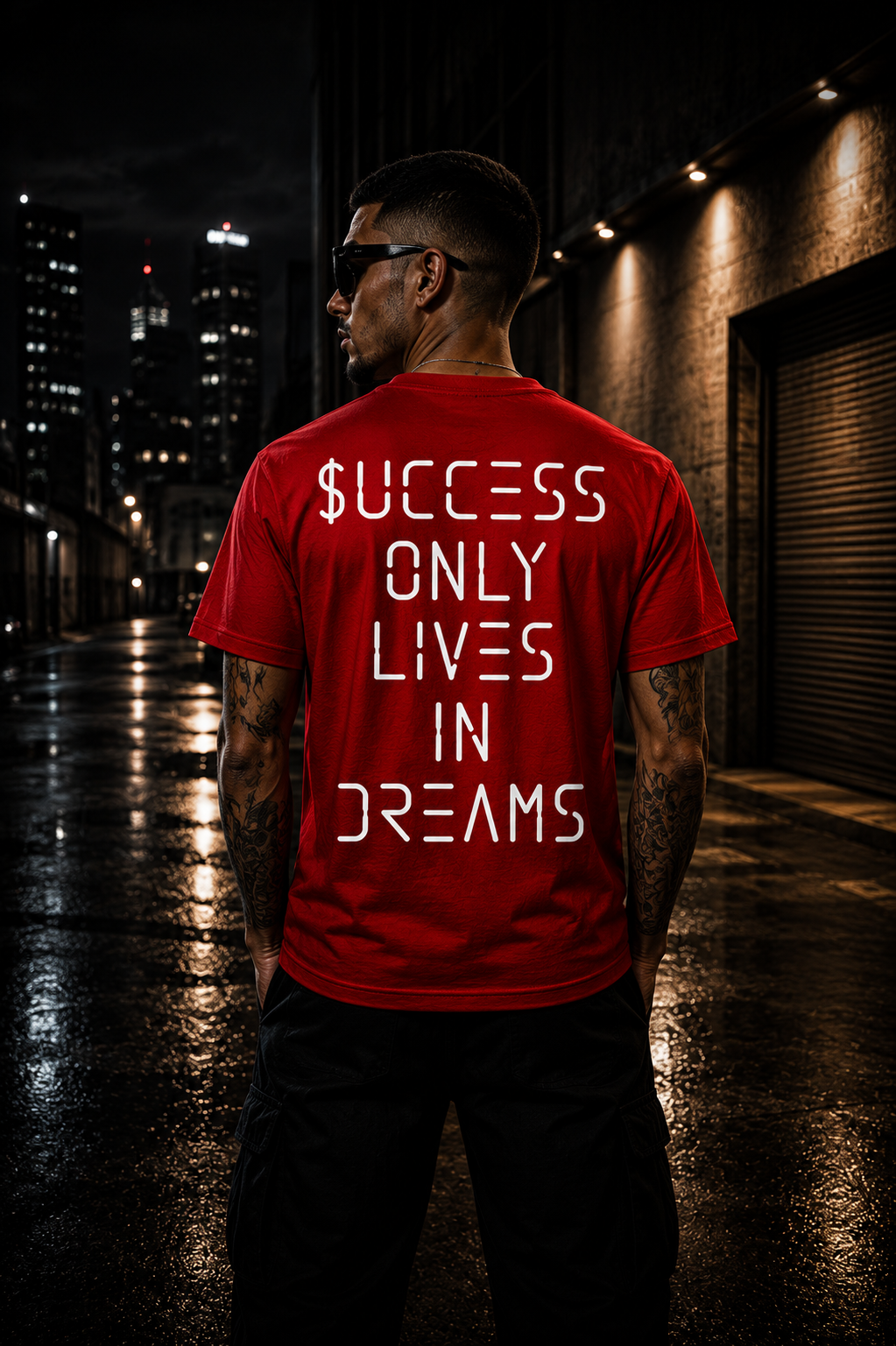 43VER S0LID RED Short Sleeve T-Shirt
