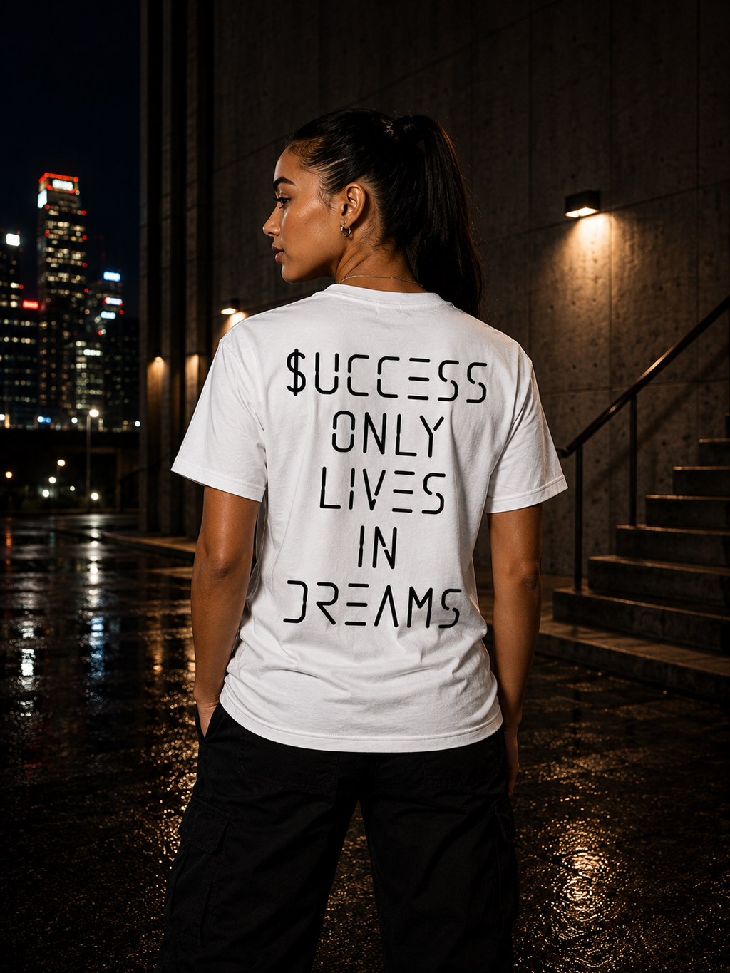 43VER 0LID White T-Shirt 