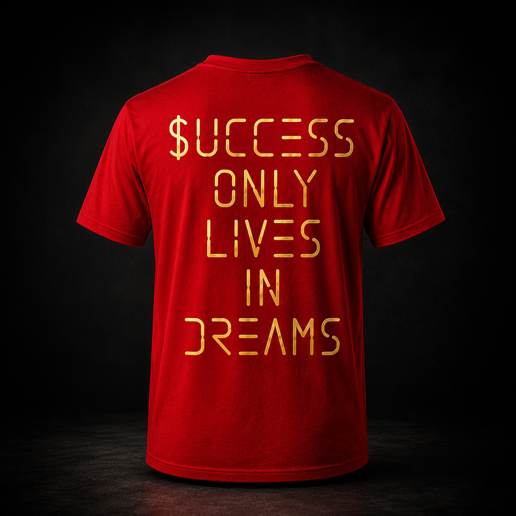 43VER $0LID RED Short Sleeve T-Shirt [GOLD EDITION}